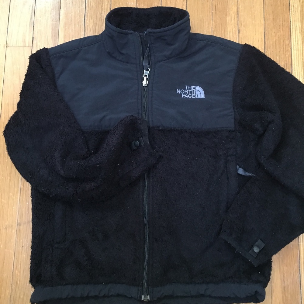 Black youth small North Face